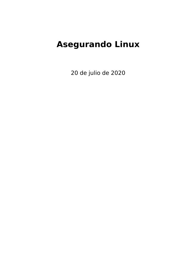 Imágen de pdf Asegurando Linux